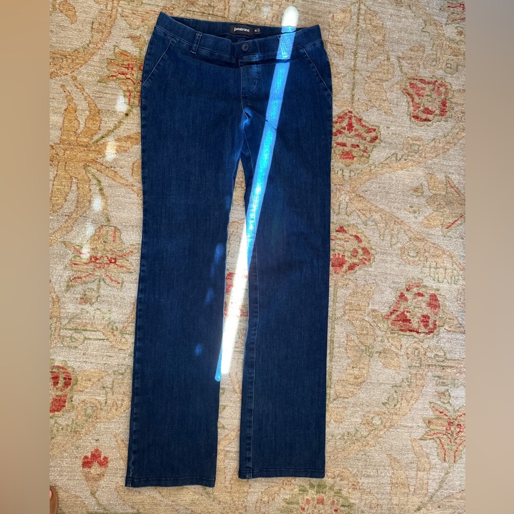 Jag Jeans Dark Blue Straight Leg Women's Jeans